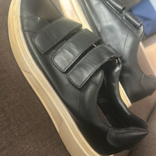 Zara casual black shoes size 44