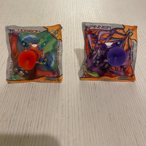 Slugterra Blaster set used with visible wear