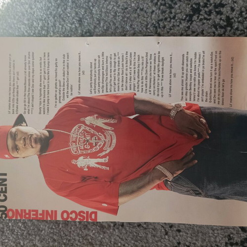 Afisorama used with 4 double-sided pages of lyrics