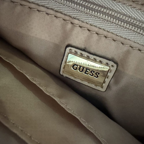 Guess crossbody bag like new, beige and brown