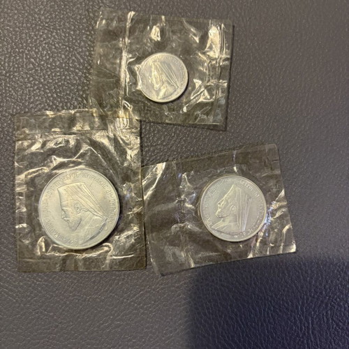 Cyprus Silver Commemorative Coins Set 1974 New