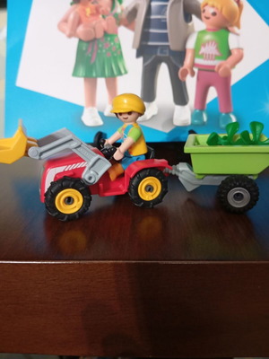 Playmobil children's tractor new