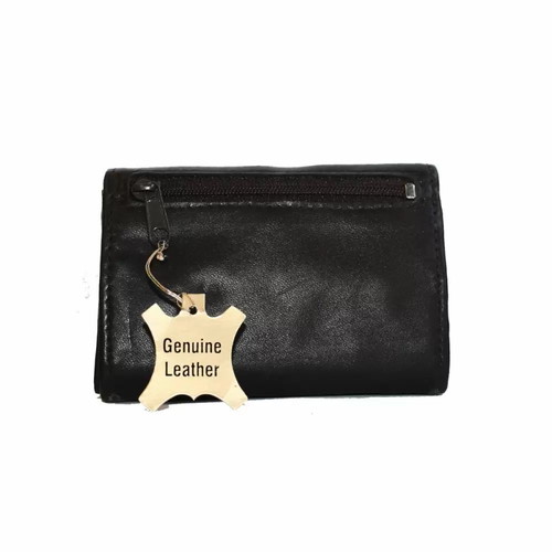 Over Top leather tobacco pouch black new