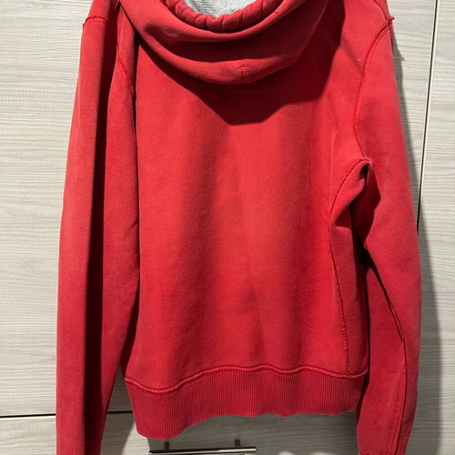 Abercrombie men's cardigan used, red, size XL