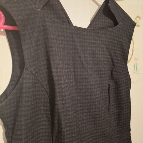 Helmi checked dress size Large like new