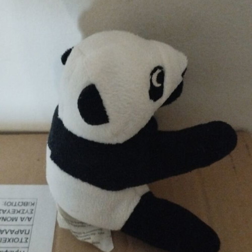 Plush panda bear used in good condition