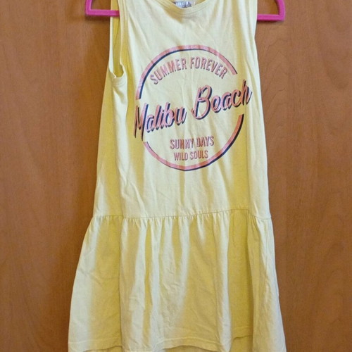 Energiers dress used, yellow, for 8 years, 128 cm