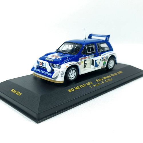 MG Metro 6R4 Monte Carlo 1986 Rally Car 1:43 Scale New