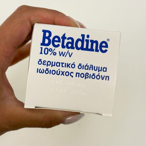 Betadine 10% Dermal Solution New 240 ml for External Use