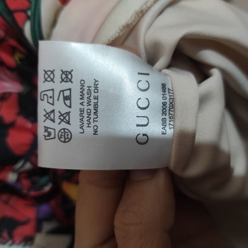 Gucci vintage dress new with tags, colorful floral and leopard print