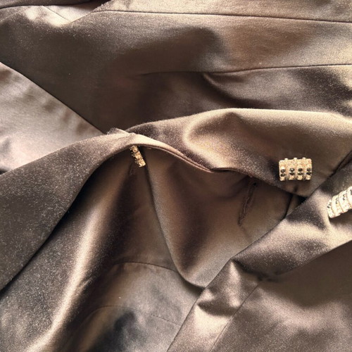 Women's evening jacket like new, size S, black satin