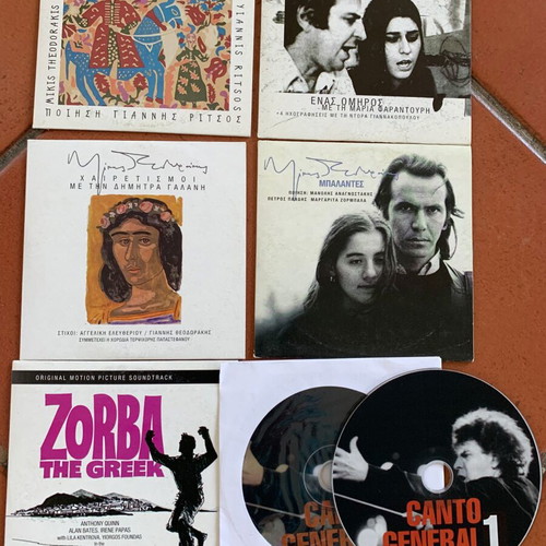 20 CDs of Greek Composers like new, entechno genre