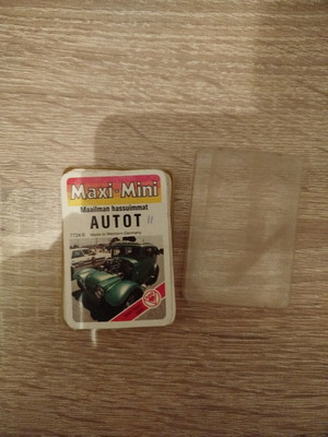 Vintage Maxi-Mini ASS Autot II card deck used, 1979