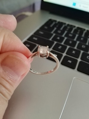Pandora silver ring like new, size 60, silver color