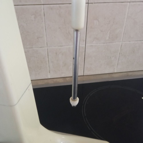 Frappe machine used, missing round metal stirrer