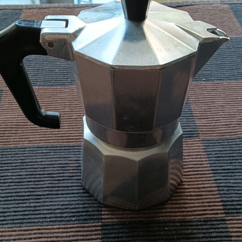 Butlers Hand Espresso Maker aluminum, like new, Italian
