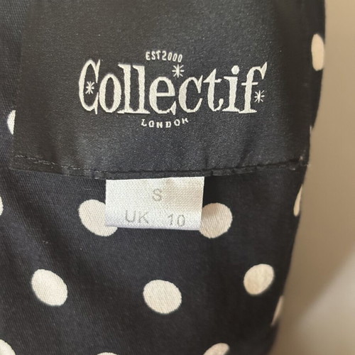Collectif London Polka Dot Dress like new, size S UK 10