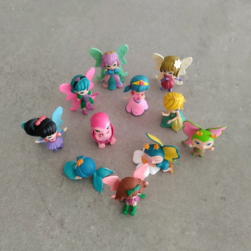 Fairy miniatures like new, collectible for children