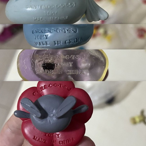 Pokemon vintage TOMY CGTSJ lot of 25 figures and discs used