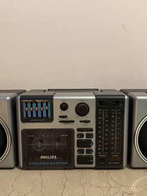 Philips D8354 Vintage Boombox Soundmachine Used