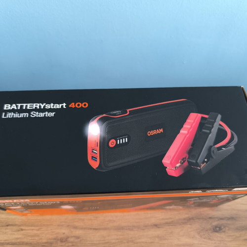 Osram BATTERYstart 400 jump starter new, 16800mAh, 400-2000A