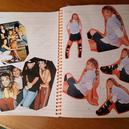 Britney Spears collection used with poster and insert