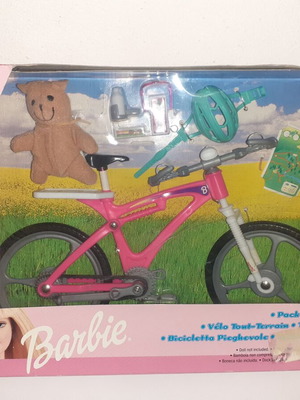 Barbie ποδήλατο με σετ αξεσουάρ Mattel, ΣΦΡΑΓΙΣΜΕΝΟ 1999
