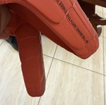 Adidas slides orange, like new, size 43