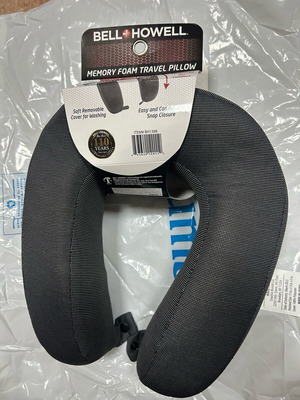 Μαξιλαράκι Bell & Howell memory foam ταξιδιού σαν καινούργιο