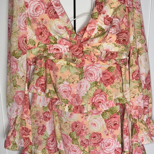 Shein Floral Summer Dress like new, pink multicolor, size M