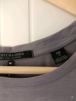 Scotch & Soda μπλούζα αμάνικη