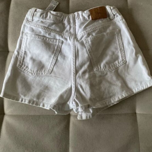Zara white denim skirt-shorts, size 152 cm, age 12 years