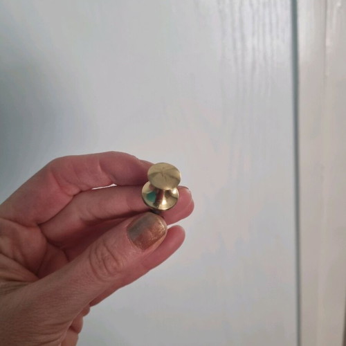 Brass Trumpet Knobs like new, set of 4 pieces