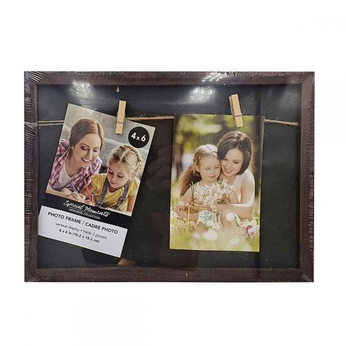 Multi-Position Photo Frame with Clip 32x23cm new