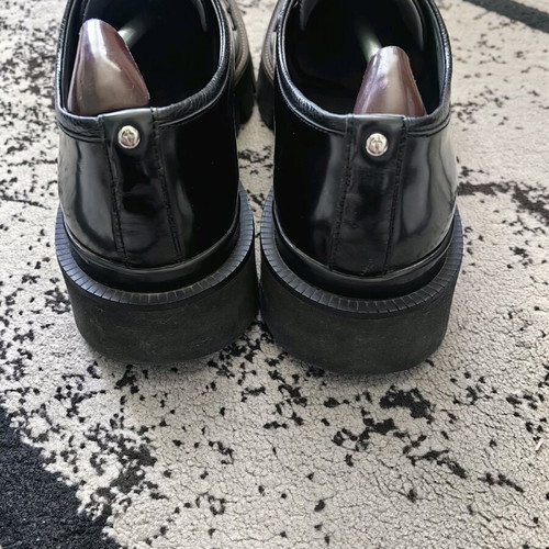 Cesare Paciotti elegant shoes used, size 44, black
