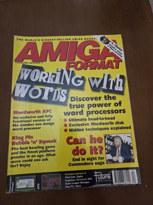 Amiga Format magazine issue 70, April 1995, vintage