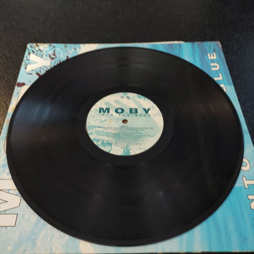 Moby Into The Blue 12″ Maxi-Single used UK pressing 1995