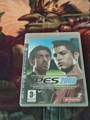 PES 2008 PS3 game like new, complete
