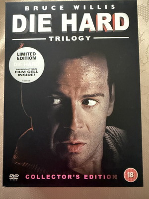 Die Hard Trilogy DVD συλλεκτική έκδοση σαν καινούργιο με αγγλικούς υπότιτλους