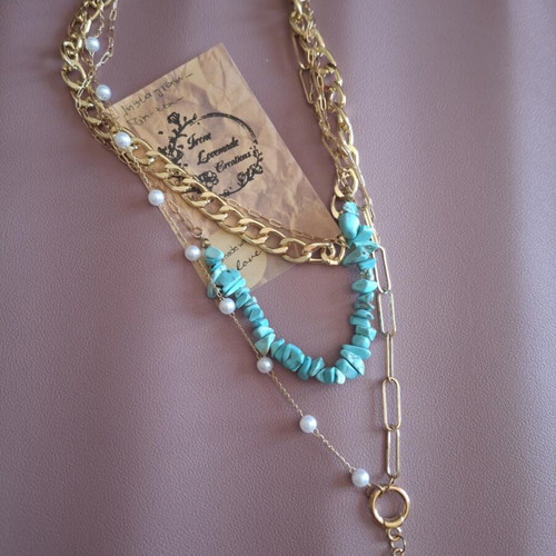 Handmade necklace new in gift packaging