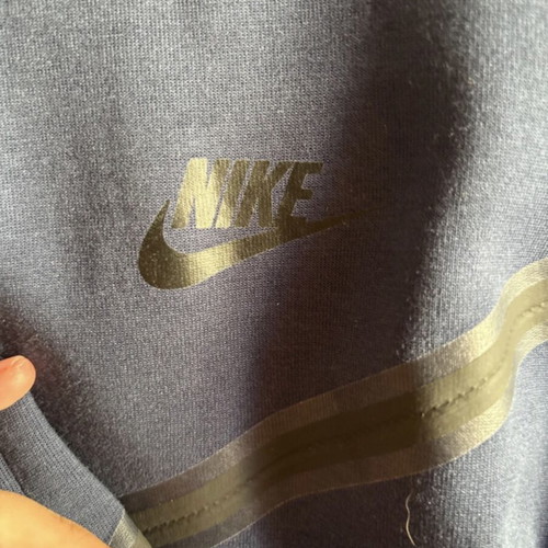 Nike Tech Fleece hoodie dark blue size M