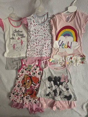 Girls' cotton clothing set size 2 new