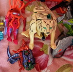 Alien Transformers figures and weapons 1998-2003