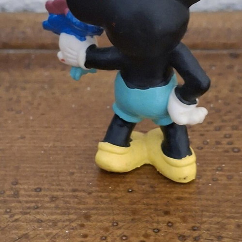 Mickey & Minnie Mouse vintage 80s figure set used, PVC