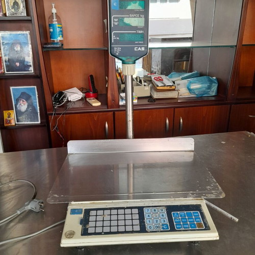 Professional scale used from pastry shop