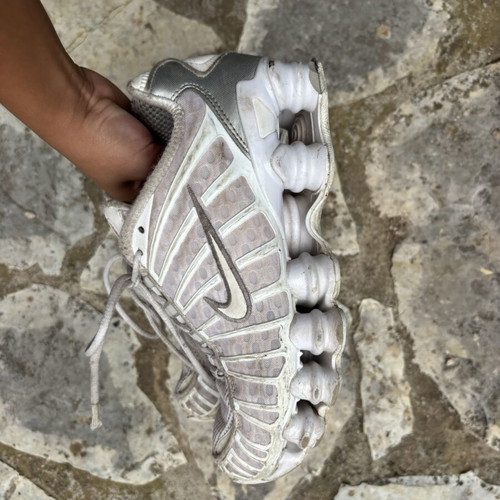 Nike Shox athletic shoes size 36, white
