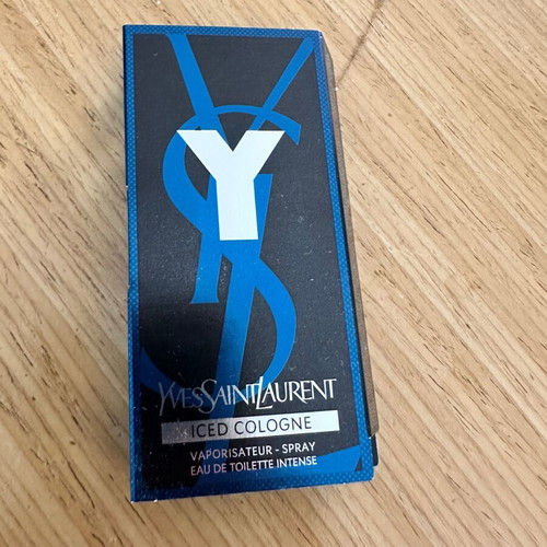 YSL Y Iced Cologne tester new 1.5 ml Eau de Toilette
