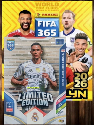 Κάρτα Arnold Limited FIFA 365 2026 Adrenalyn XL Real Madrid καινούργιο
