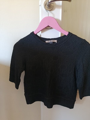 Attrattivo black short sleeve shirt like new, size S