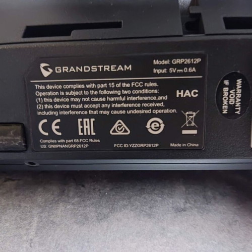 IP Τηλέφωνο Γραφείου Grandstream GRP2612P καινούργιο, VoIP